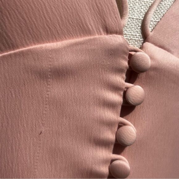 Nicholas Godet Dress Blush Pink Mini Size 2 Small NICHOLAS THE LABEL - Picture 4 of 5